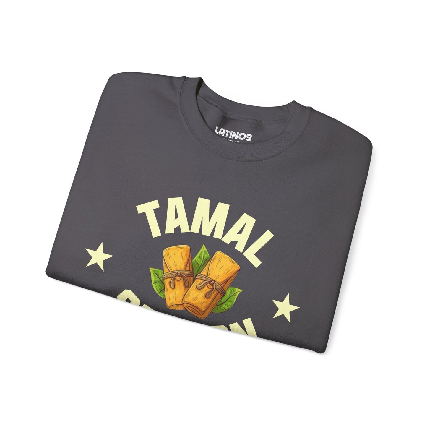 Tamal Season College Sports Crewneck Sweater | Funny Viral Latino | 3 Colors - Latinos 4 The World