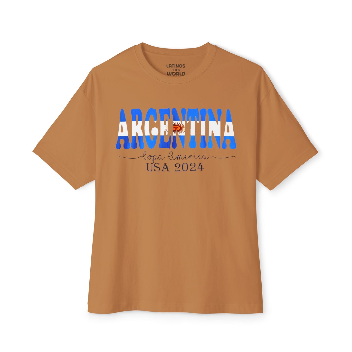 Argentina Copa America 2024 & Fifa Champions T-shirt | Argentinian Pride | Gift for Argentinians | Latino Tees | Unisex - 3 Colors - Latinos 4 The World