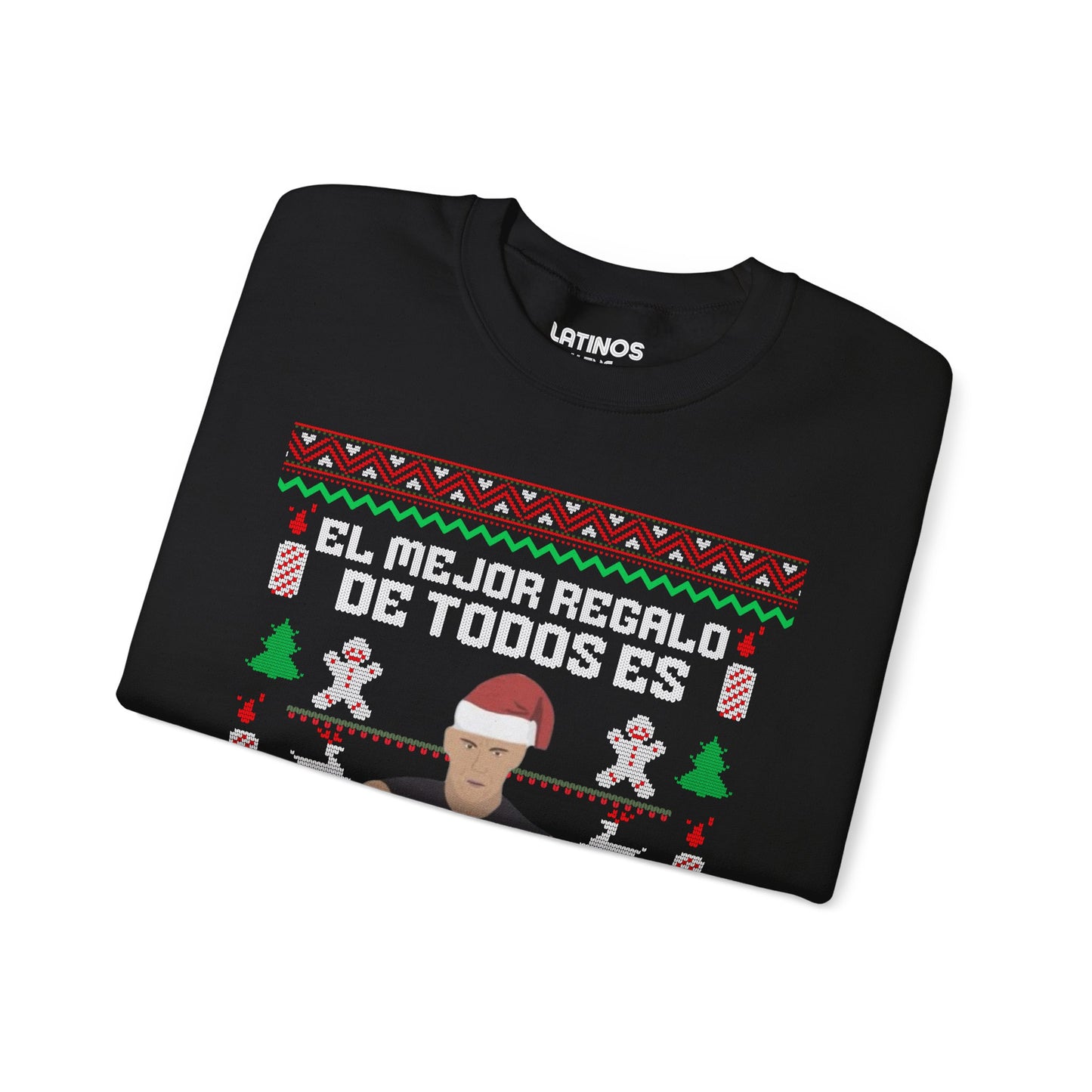 El Mejor Regalo De Todos Es La Familia Vin Fast Furious Latino Ugly Christmas Sweater | Diesel 3 Colors - Latinos 4 The World