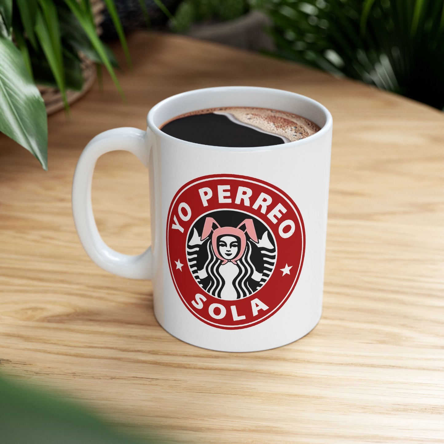 Yo Perreo Sola Coffee Mug | Bunny Lyric, Viral Funny Latino Products | 11 or 15 Ounces - Latinos 4 The World