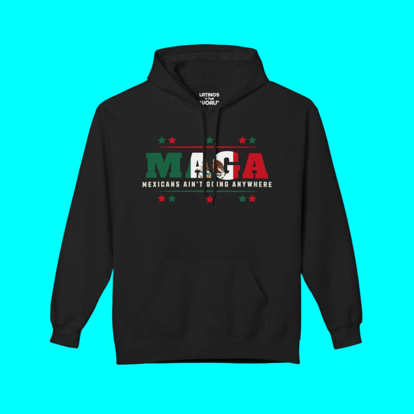 Mexicans Ain't Going Anywhere V1 Comfy Warm Hoodie | Funny Latino Pride | 3 Colors - Latinos 4 The World