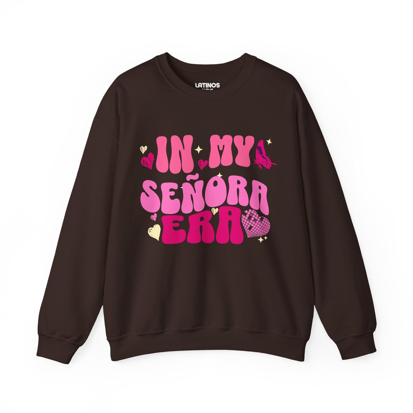 In My Señora Era Latina Mom Comfy Crewneck Sweater | Funny Viral Latino | 3 Colors - Latinos 4 The World