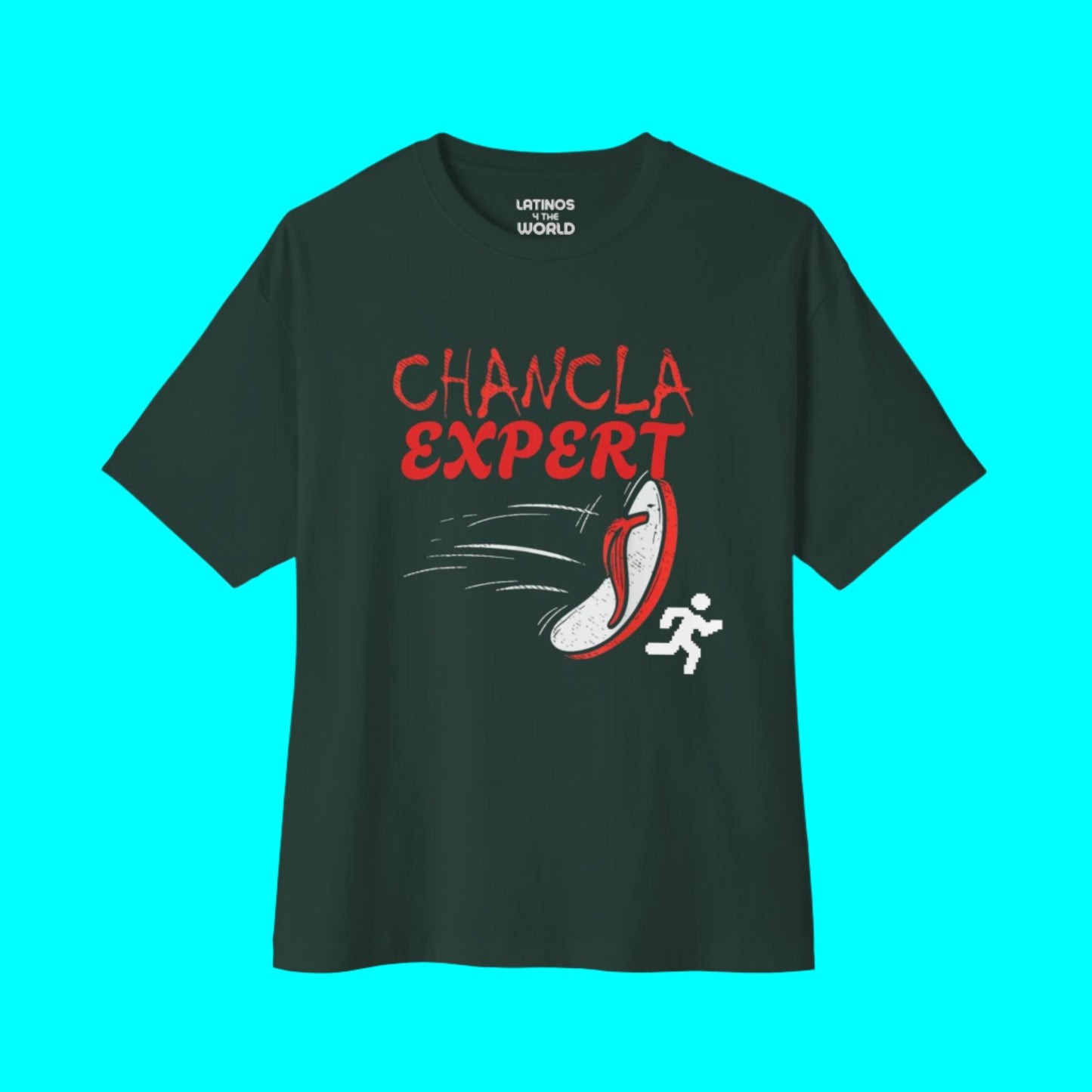 Chancla Expert T-shirt | Chancleta Mother's Day Joke Design Latino Pride Funny Viral Tees - Latinos 4 The World
