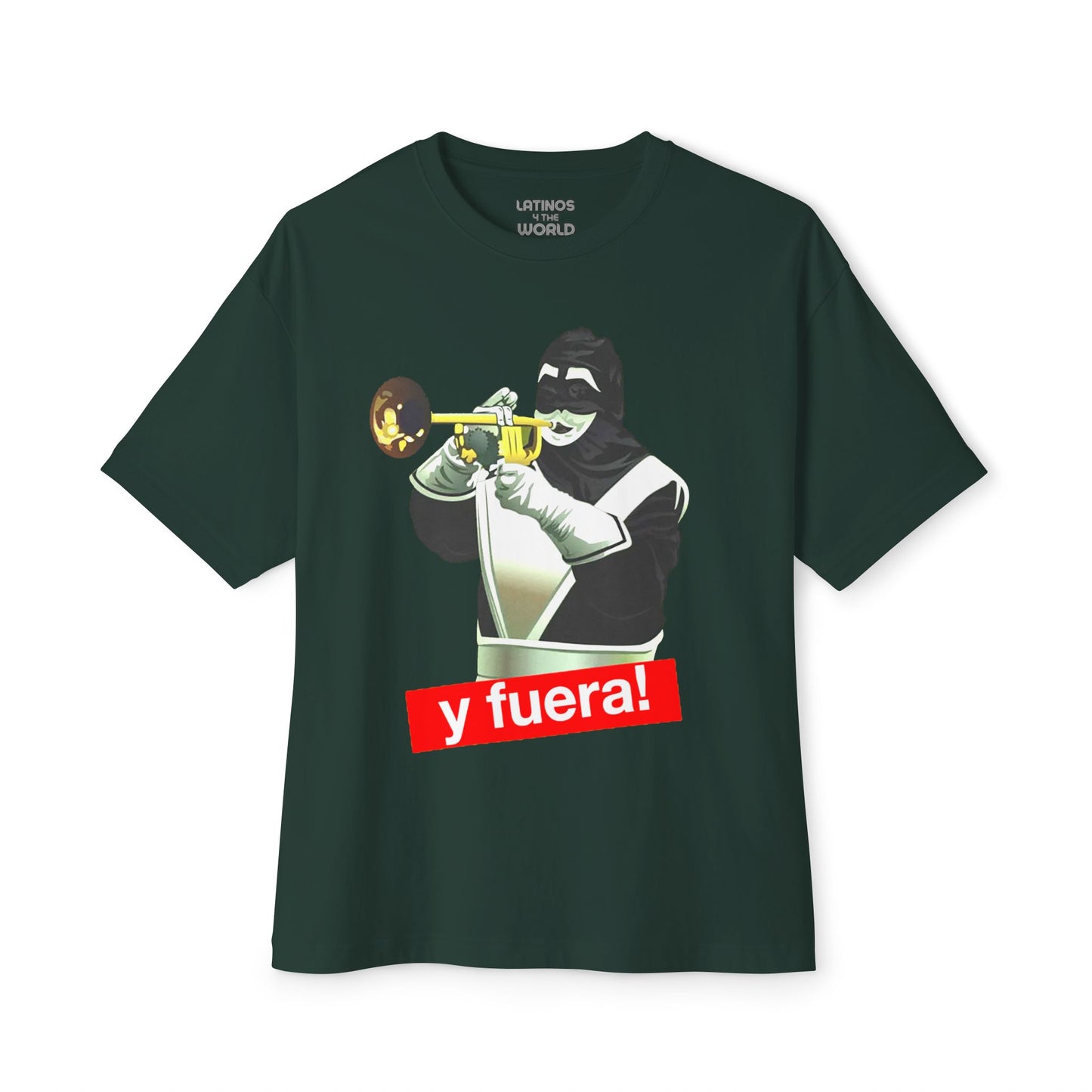 El Chacal De La Trompeta "Y FUERA!" Sabado Gigante T-shirt | Don Francisco | 5 Colors - Latinos 4 The World