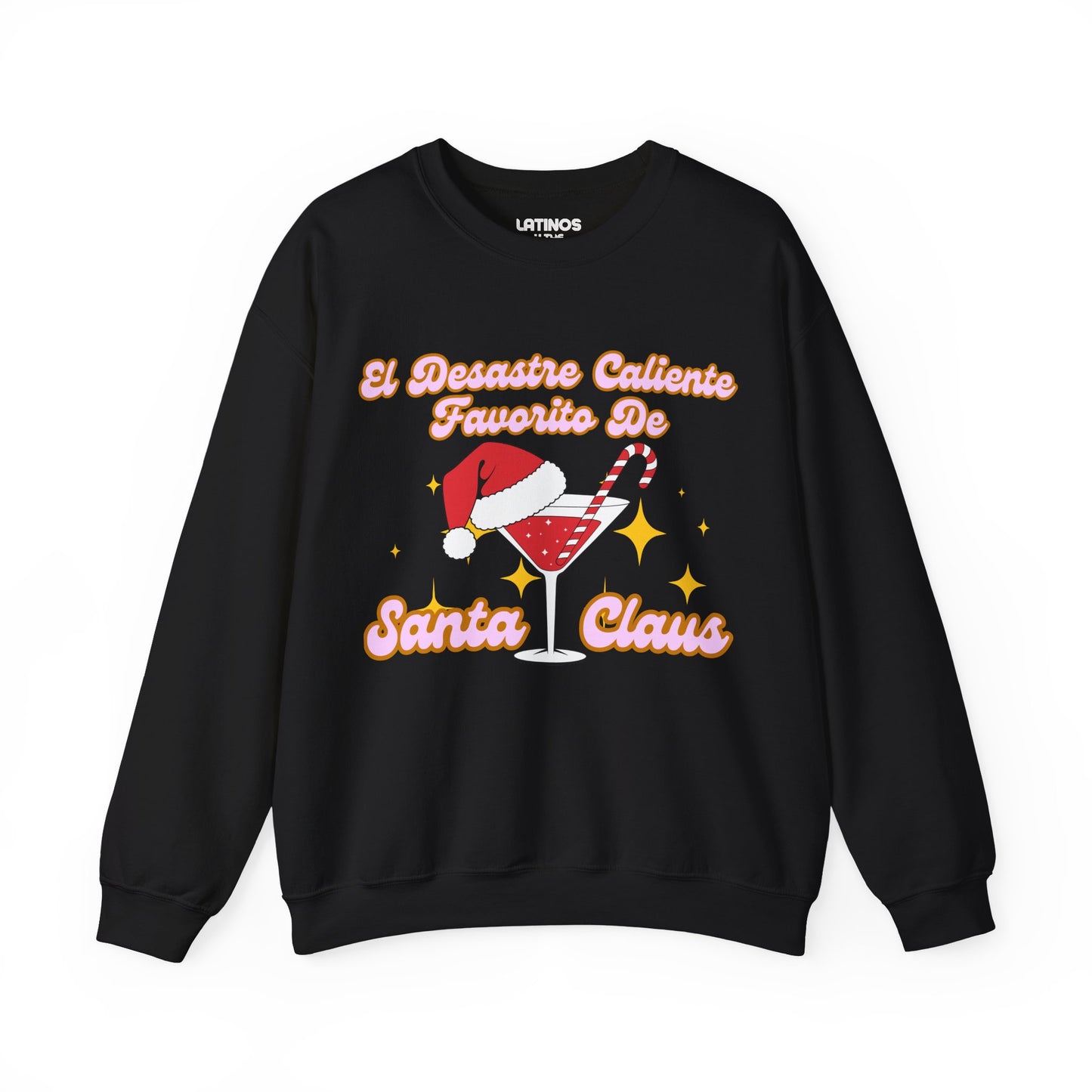El Desastre Caliente Favorito De Santa Claus Ugly Christmas Sweater | Funny Latino | (3 COLORS) - Latinos 4 The World