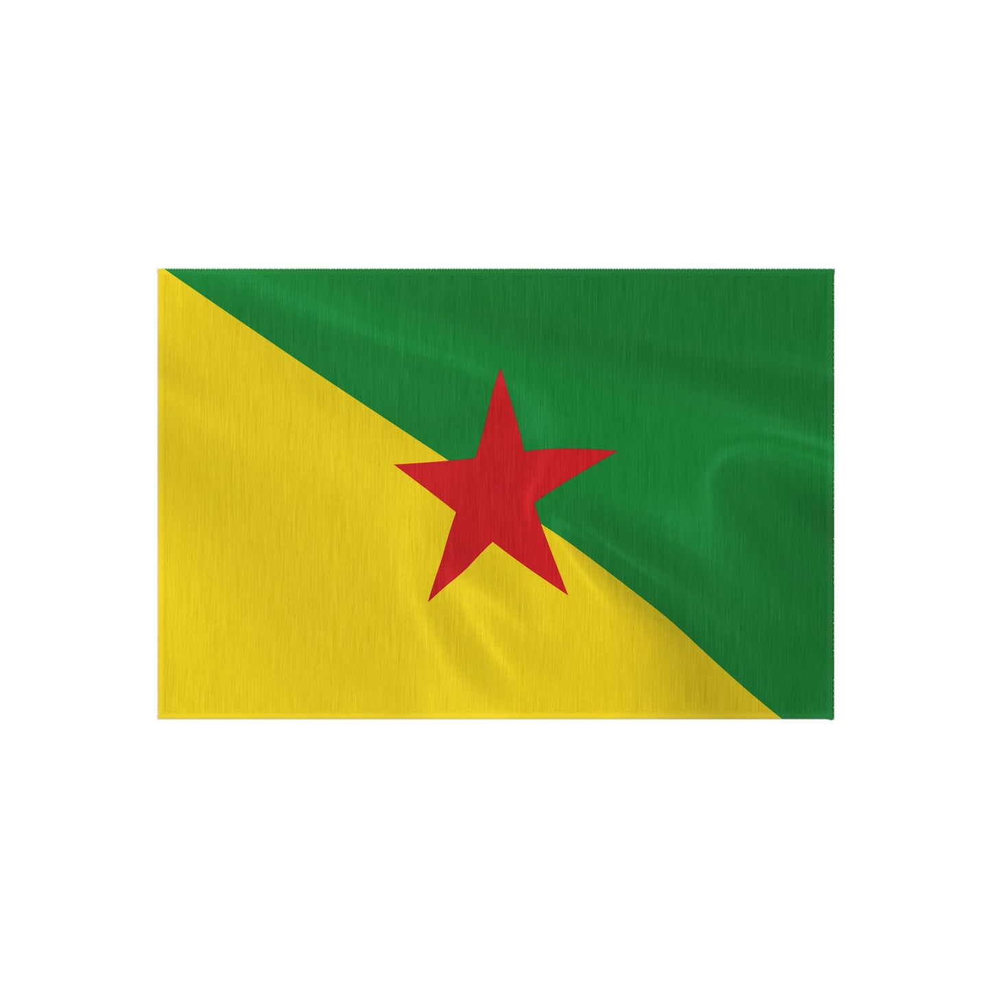 Flag Of French Guiana Outdoor Non-Slip Door Mat | Cayenne | Matoury | Kourou | Gift for French Guianans | 24"x36" - Latinos 4 The World