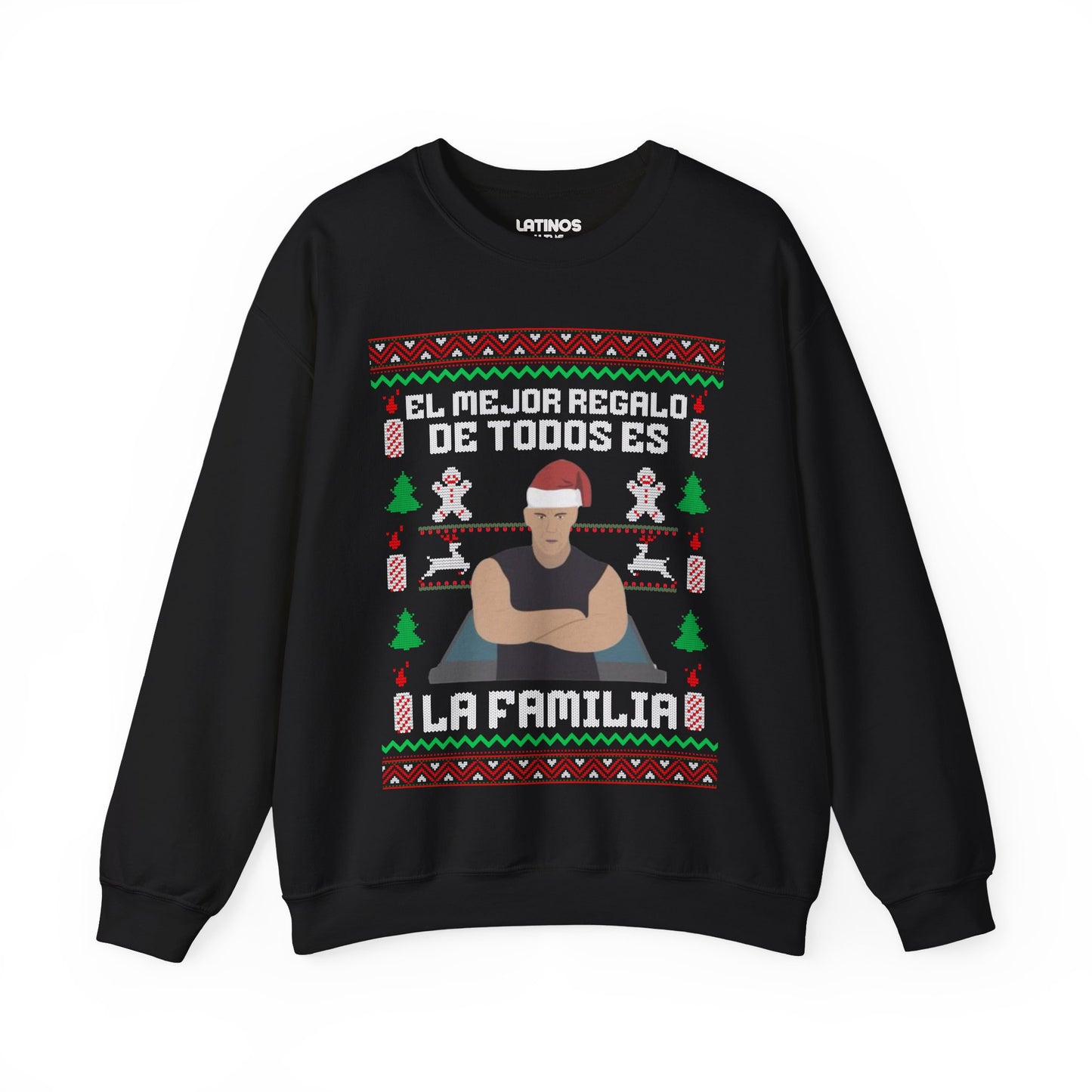 El Mejor Regalo De Todos Es La Familia Vin Fast Furious Latino Ugly Christmas Sweater | Diesel 3 Colors - Latinos 4 The World