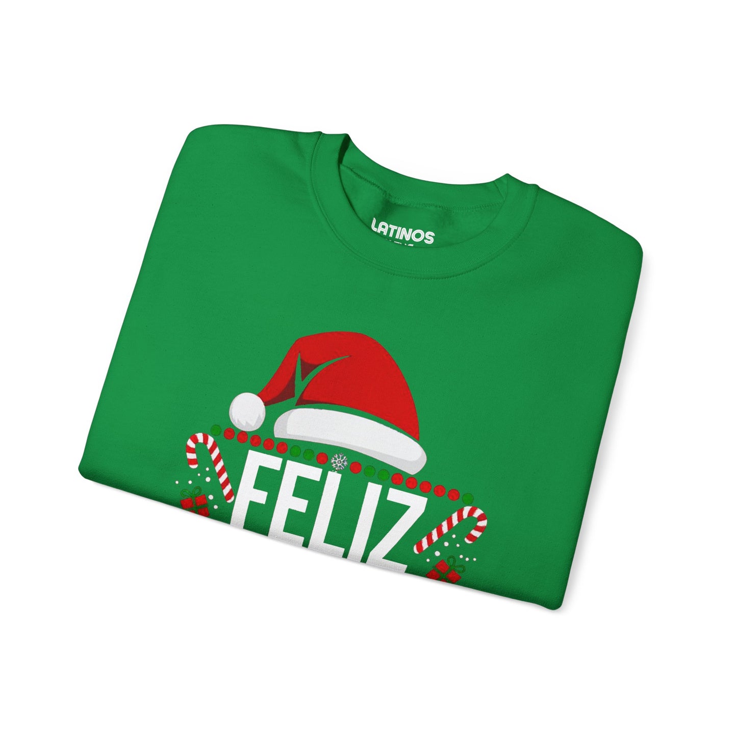 Feliz Navidad Cabrones Christmas Sweater | Crewneck Comfy Sweatshirt | Funny Latino Christmas Xmas | 4 Colors - Latinos 4 The World