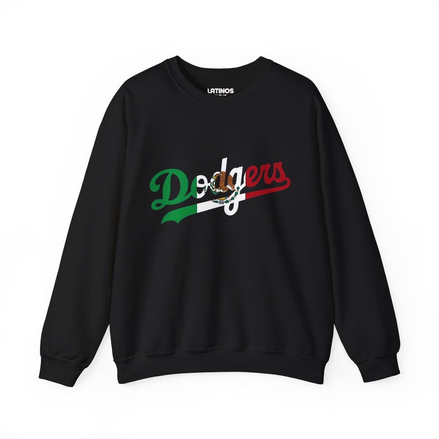 Los Angeles Mexican Pride Dodger Crewneck Sweatshirt | World Series 2024 LA Champions Baseball | Funny Latino | 3 Colors - Latinos 4 The World