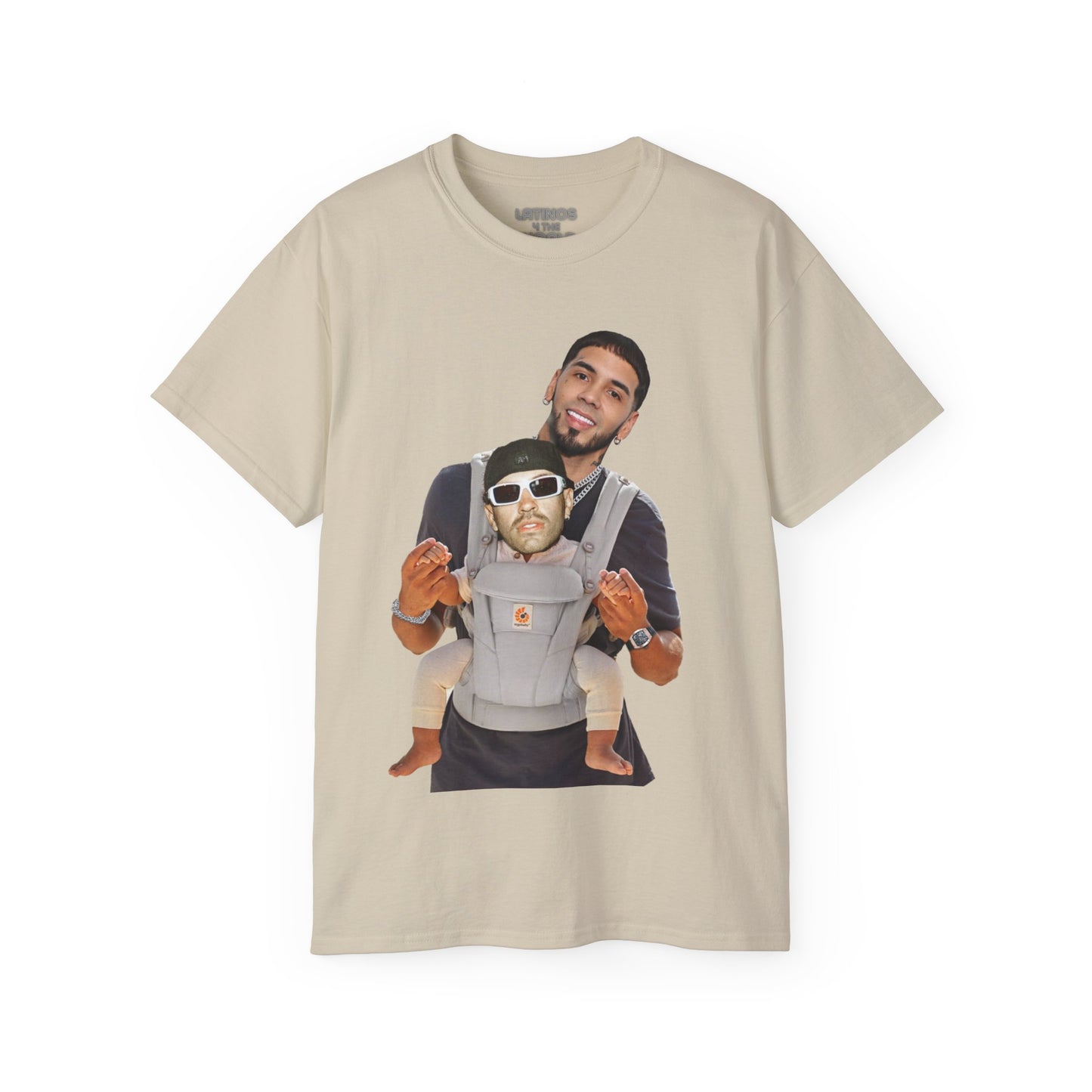 As Seen on Anuel AA | Fied In A Baby Carriage, Anuel Daddy T-shirt | 5 Colors Available | Heavy Cotton - Latinos 4 The World