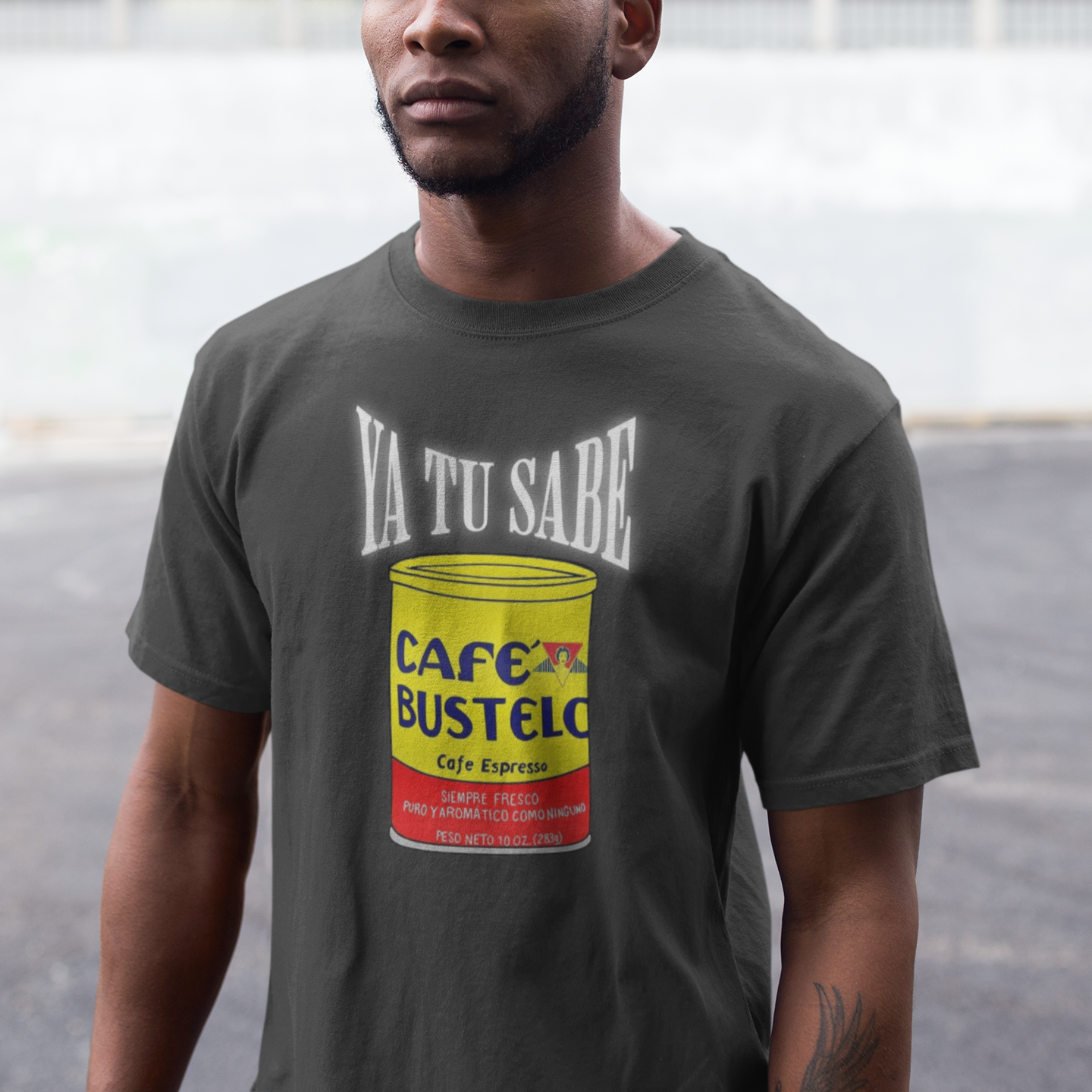 Ya Tu Sabe Cafecito Cafe Bustelo Animated T-shirt | Viral Funny Latino Tees | 3 Colors - Latinos 4 The World