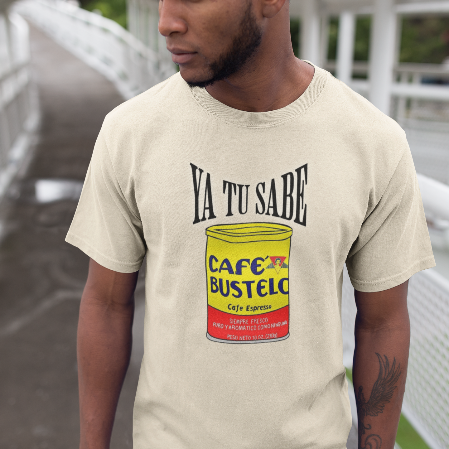 Ya Tu Sabe Cafecito Cafe Bustelo Animated T-shirt | Viral Funny Latino Tees | 3 Colors - Latinos 4 The World