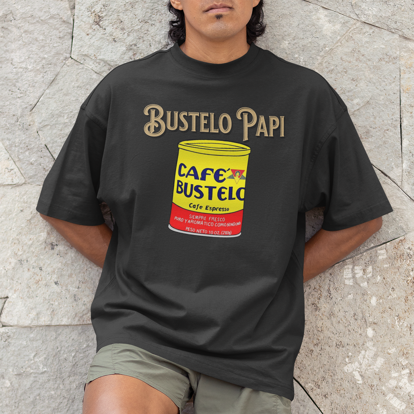 Bustelo Papi Cafecito Cafe Latino America Can T-shirt | Viral Funny Latin Tees | 3 Colors - Latinos 4 The World