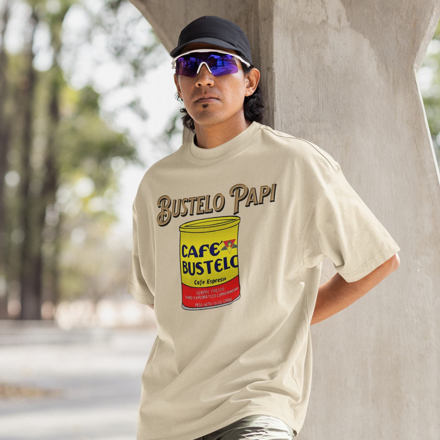 Bustelo Papi Cafecito Cafe Latino America Can T-shirt | Viral Funny Latin Tees | 3 Colors - Latinos 4 The World