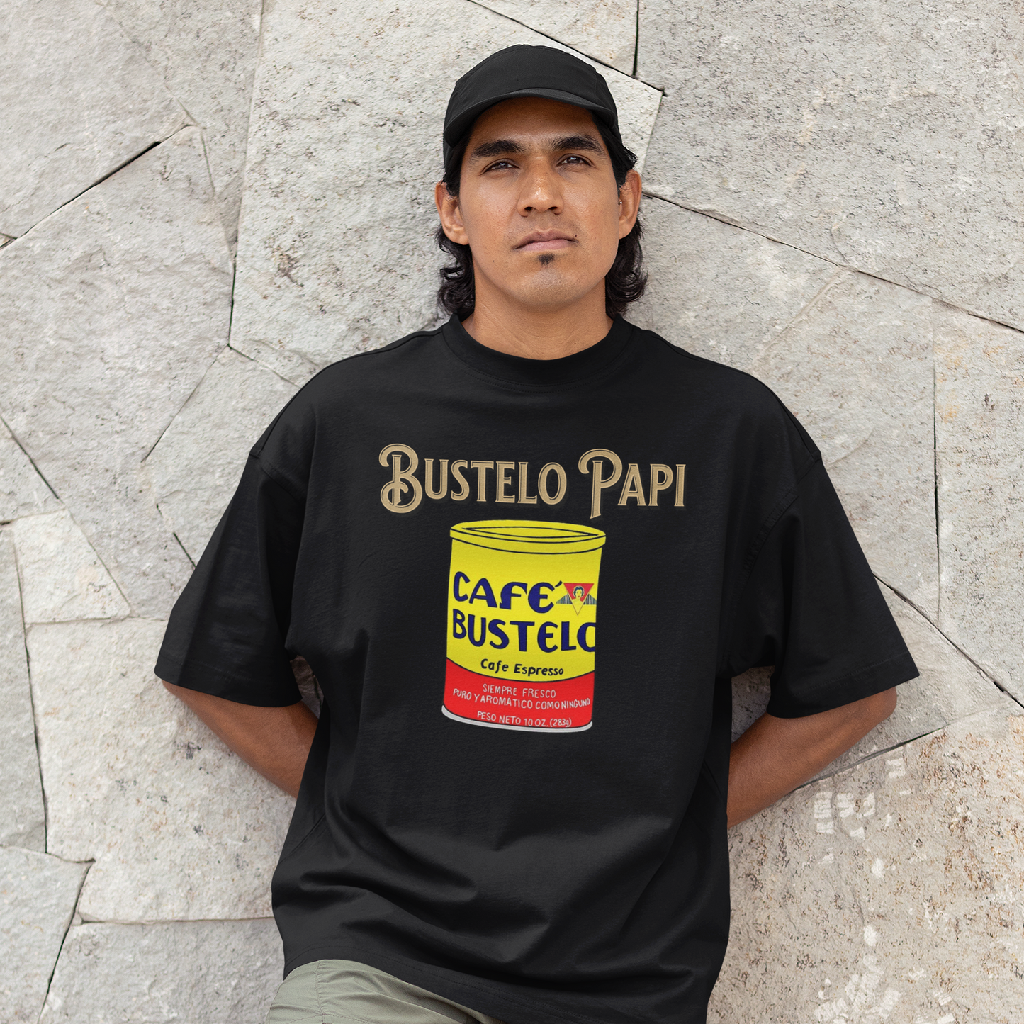 Bustelo Papi Cafecito Cafe Latino America Can T-shirt | Viral Funny Latin Tees | 3 Colors - Latinos 4 The World