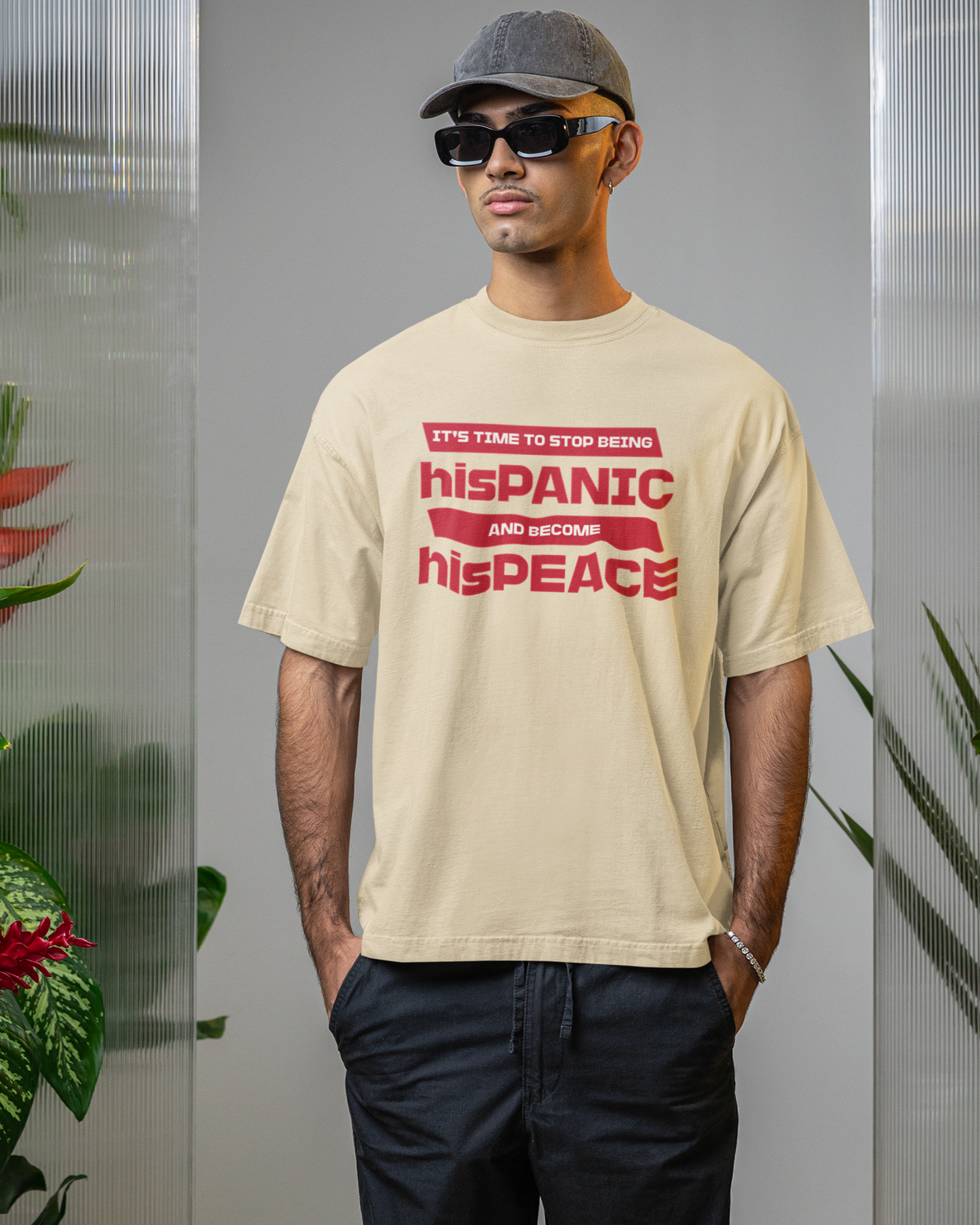 It's Time To Stop Being hisPANIC and Become hisPEACE T-shirt | Latino Pride Funny Relationship Viral Tees