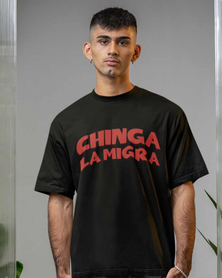 Chinga La Migra Immigration Justice T-shirt | Latino Pride Funny Viral Tees