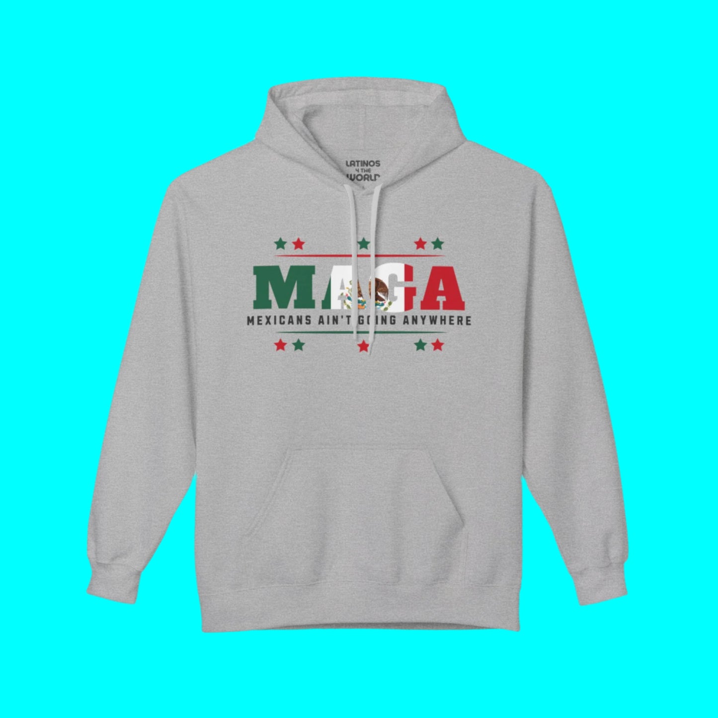 Mexicans Ain't Going Anywhere V1 Comfy Warm Hoodie | Funny Latino Pride | 3 Colors - Latinos 4 The World