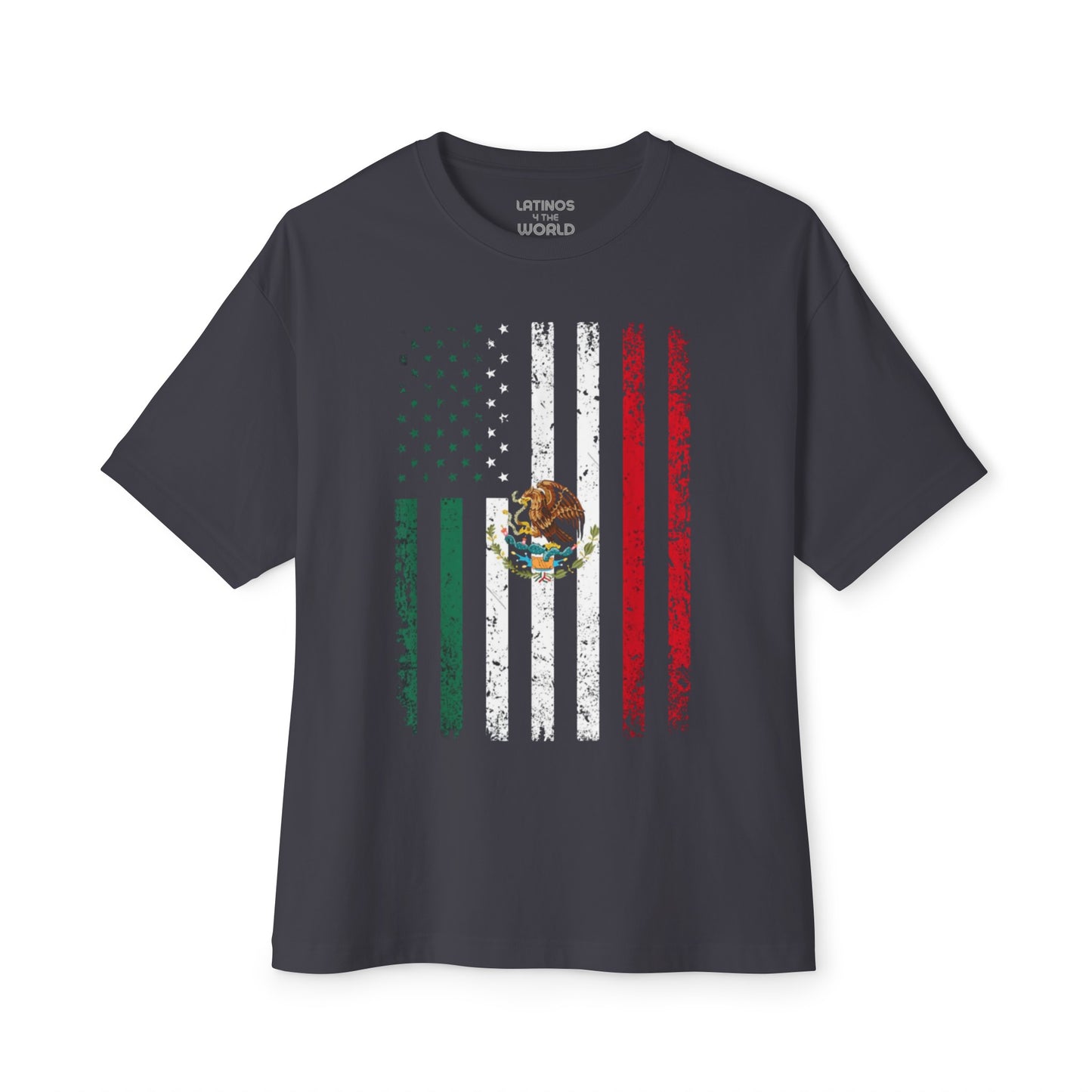 JULY 4TH USA + MEXICAN PRIDE T-Shirt | Independence Day Latino Vibes (Mexico) - July 4th | 2 Colors - Latinos 4 The World