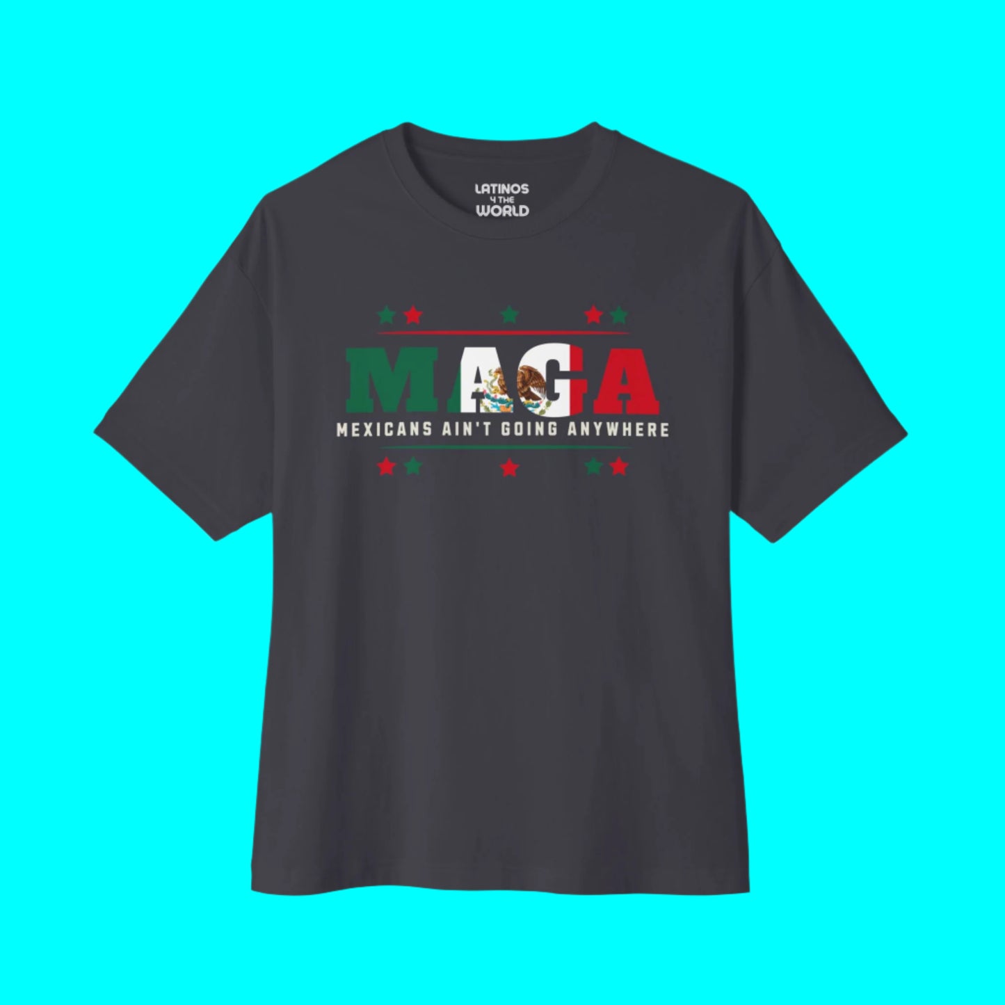 Mexicans Ain't Going Anywhere V1 T-shirt | Latino Funny Viral Tees | 3 Colors - Latinos 4 The World