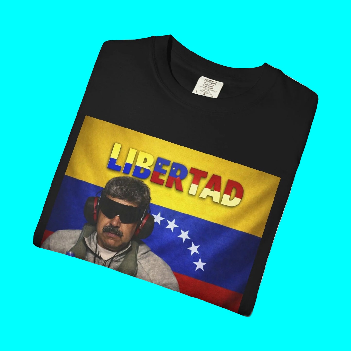 LIBERTAD PARA VENEZUELA T-Shirt | Maduro Captured Venezuelan Pride | Viral Latino Tees | Unisex - 3 Colors