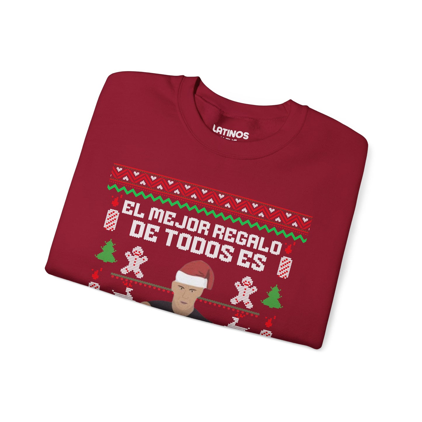 El Mejor Regalo De Todos Es La Familia Vin Fast Furious Latino Ugly Christmas Sweater | Diesel 3 Colors - Latinos 4 The World