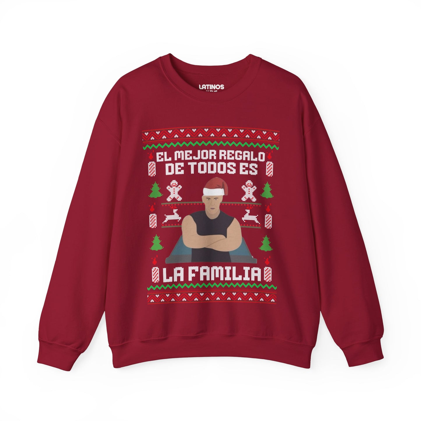 El Mejor Regalo De Todos Es La Familia Vin Fast Furious Latino Ugly Christmas Sweater | Diesel 3 Colors - Latinos 4 The World
