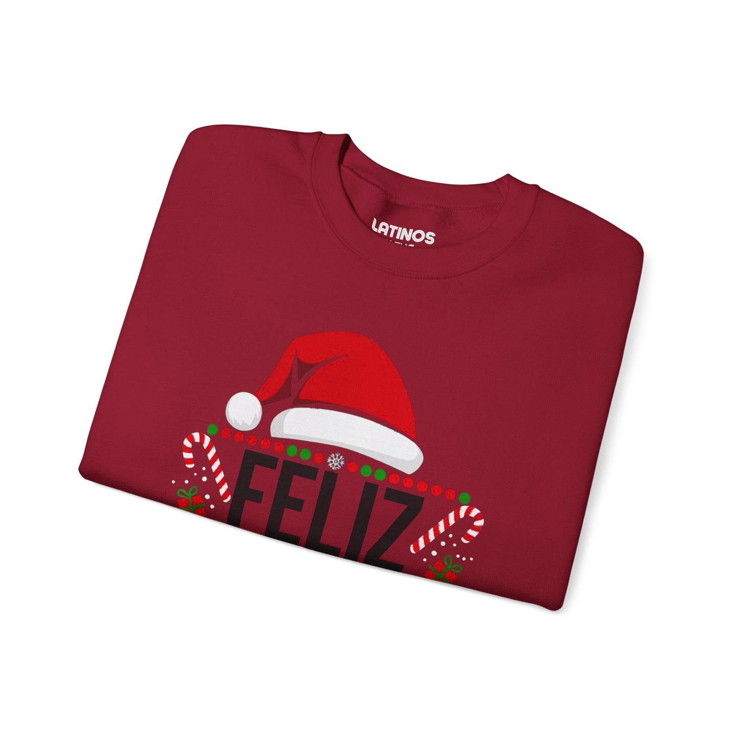 Feliz Navidad Cabrones Christmas Sweater | Crewneck Comfy Sweatshirt | Funny Latino Christmas Xmas | 4 Colors - Latinos 4 The World