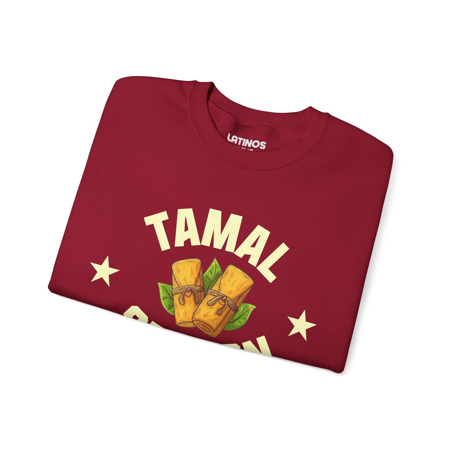 Tamal Season College Sports Crewneck Sweater | Funny Viral Latino | 3 Colors - Latinos 4 The World