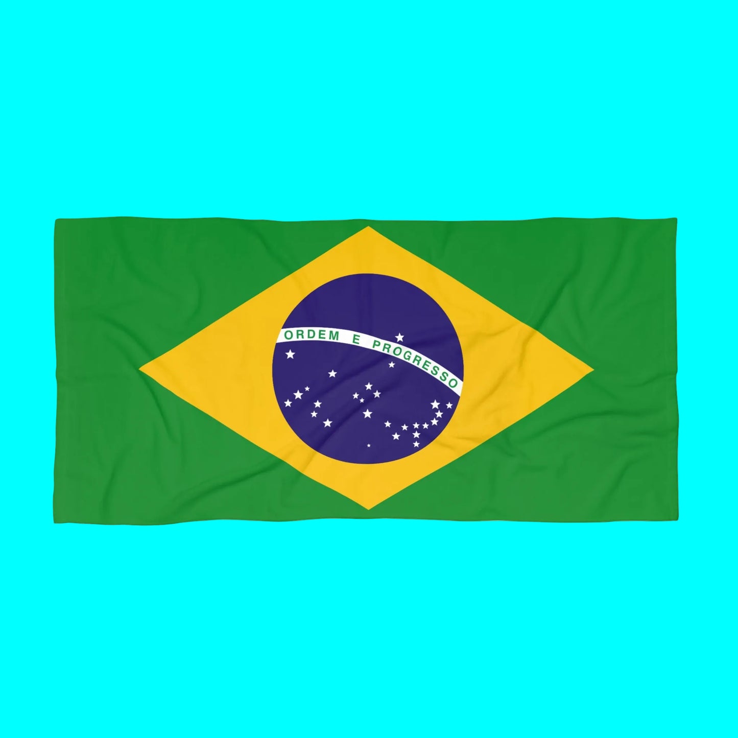 BRAZIL Flag Beach Towel | Quality & Long Lasting - 2 Sizes | Brazilian Pride | Gift for Brazilians - Latinos 4 The World