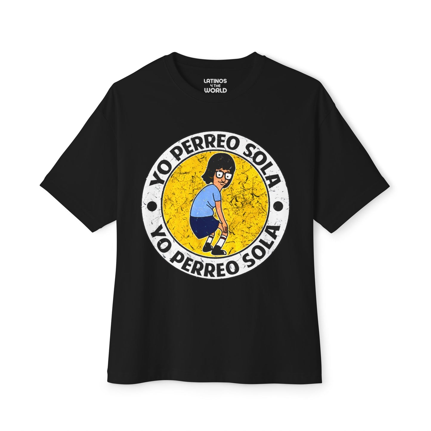 Yo Perreo Sola T-shirt | Dancing Bunny Lyric | Reggaeton Tees | 4 Colors - Latinos 4 The World