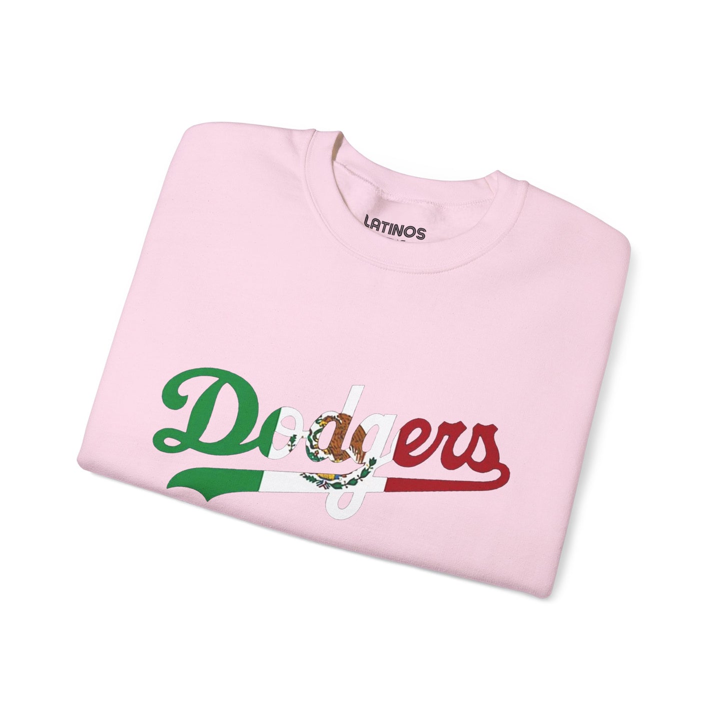 Los Angeles Mexican Pride Dodger Crewneck Sweatshirt | World Series 2024 LA Champions Baseball | Funny Latino | 3 Colors - Latinos 4 The World
