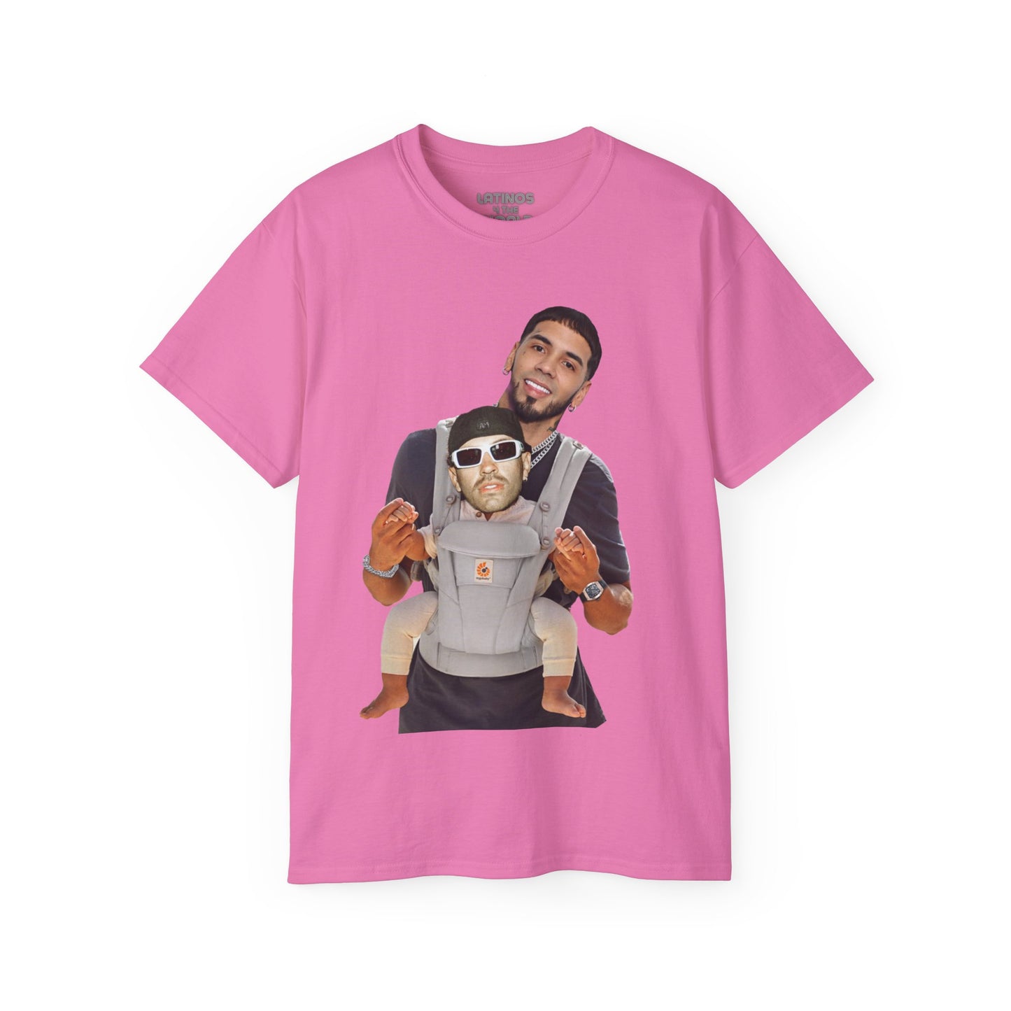 As Seen on Anuel AA | Fied In A Baby Carriage, Anuel Daddy T-shirt | 5 Colors Available | Heavy Cotton - Latinos 4 The World