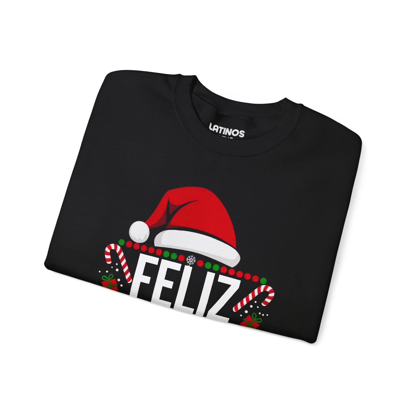 Feliz Navidad Cabrones Christmas Sweater | Crewneck Comfy Sweatshirt | Funny Latino Christmas Xmas | 4 Colors - Latinos 4 The World
