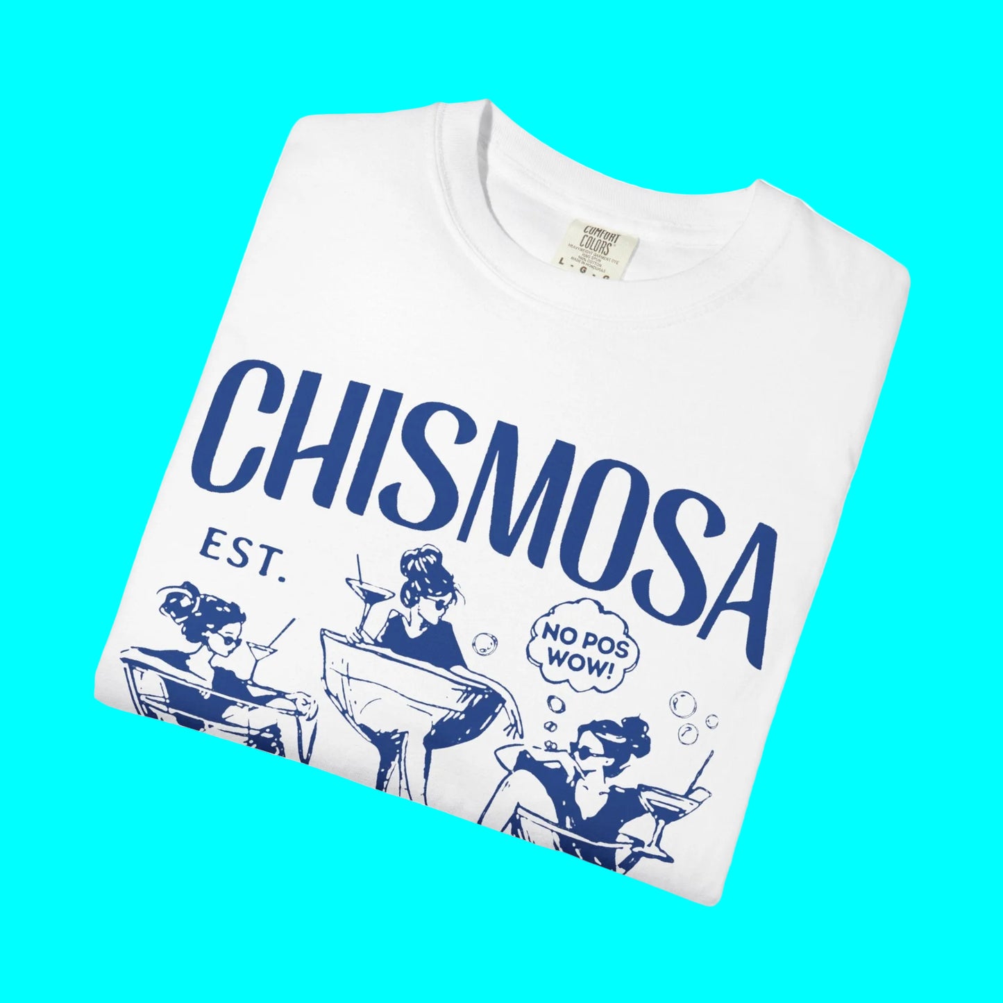 Chismosa Social Club T-shirt | No Pos Wow! By Invitation Only! Funny Latino Unisex Tees | 3 Colors