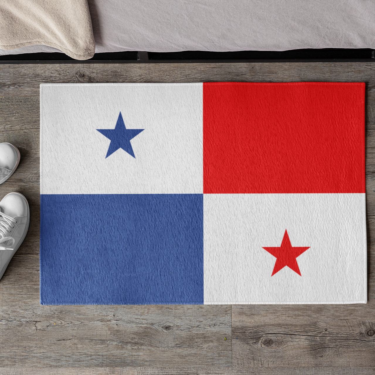 Flag Of Panama Outdoor Non-Slip Door Mat | Santiago | Tocumen | David | Gift for Panamanians | 24"x36" - Latinos 4 The World