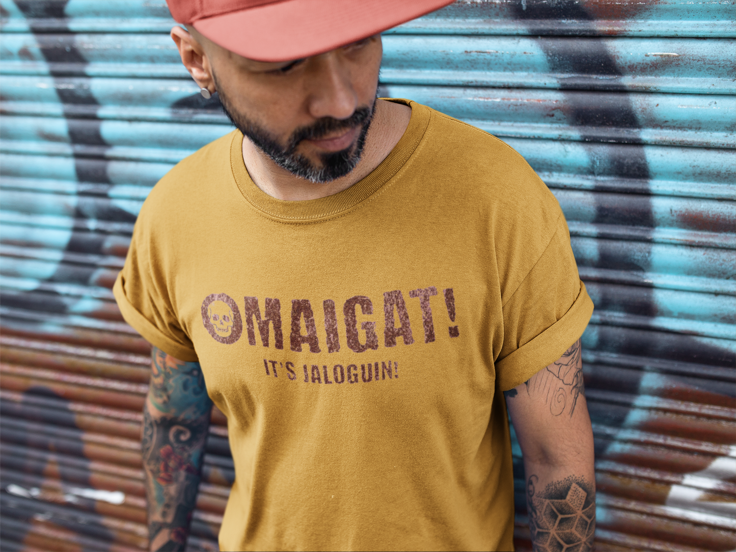 Omaigat! It's Jaloguin Latino T-shirt | OMG Halloween, Boo Scary Spooky Horror Costume Latino | Unisex - 3 Colors - Latinos 4 The World