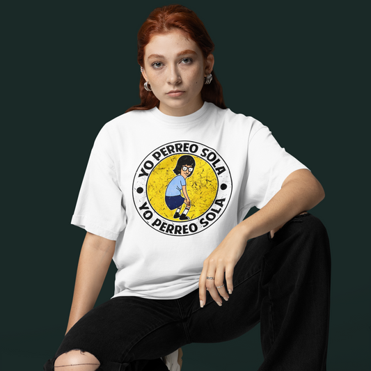 Yo Perreo Sola T-shirt | Dancing Bunny Lyric | Reggaeton Tees | 4 Colors - Latinos 4 The World