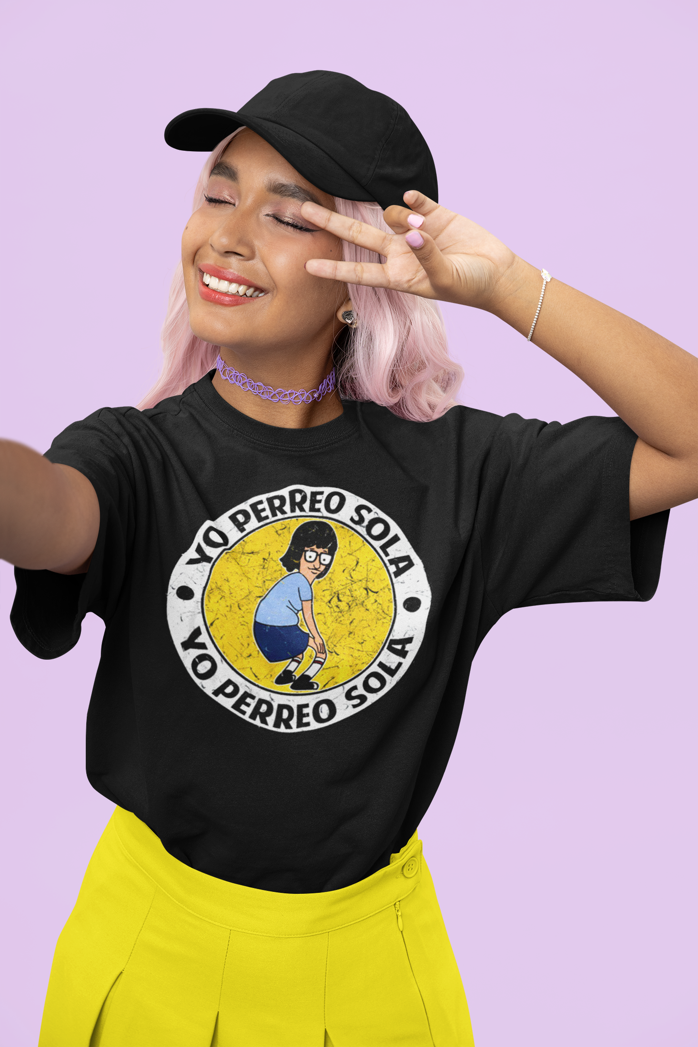 Yo Perreo Sola T-shirt | Dancing Bunny Lyric | Reggaeton Tees | 4 Colors - Latinos 4 The World