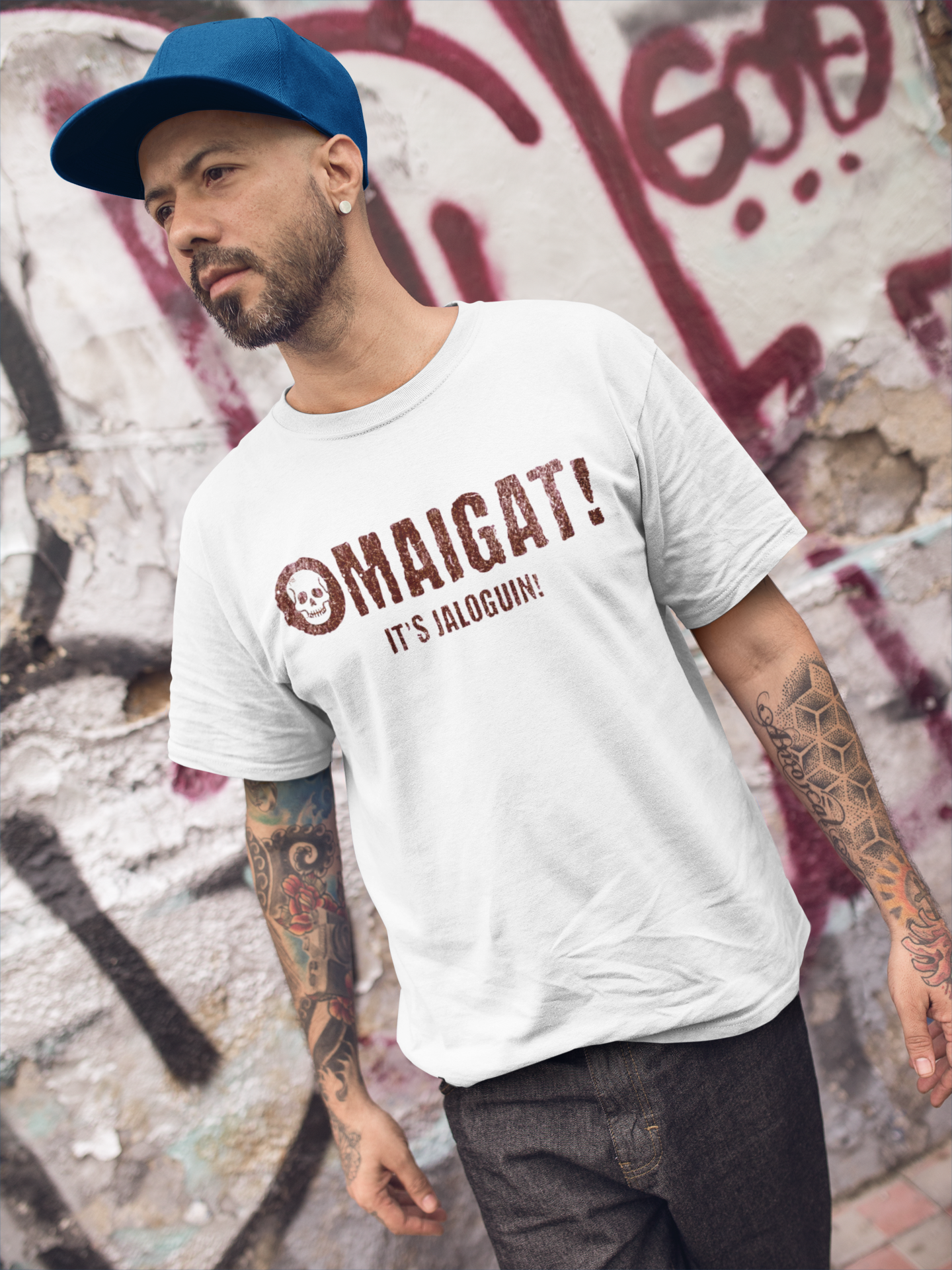 Omaigat! It's Jaloguin Latino T-shirt | OMG Halloween, Boo Scary Spooky Horror Costume Latino | Unisex - 3 Colors - Latinos 4 The World