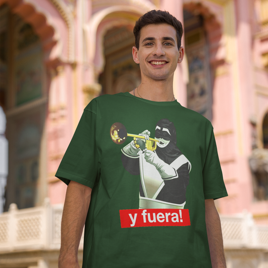 El Chacal De La Trompeta "Y FUERA!" Sabado Gigante T-shirt | Don Francisco | 5 Colors - Latinos 4 The World