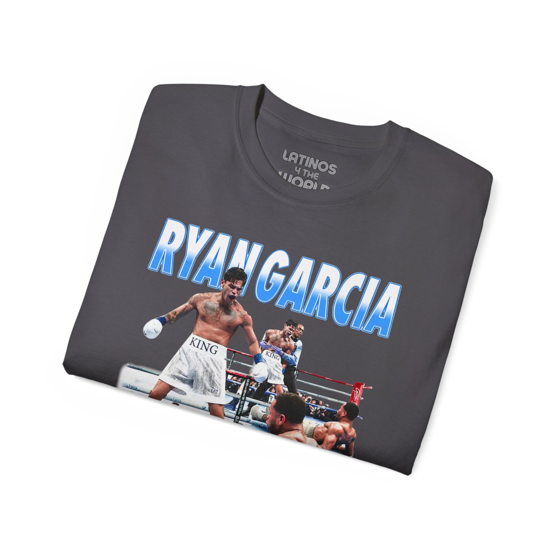 RYAN GARCIA v. DEVIN HANEY T-SHIRT | KNOCKDOWN OF THE YEAR GRAPHIC | 4 COLORS - Latinos 4 The World