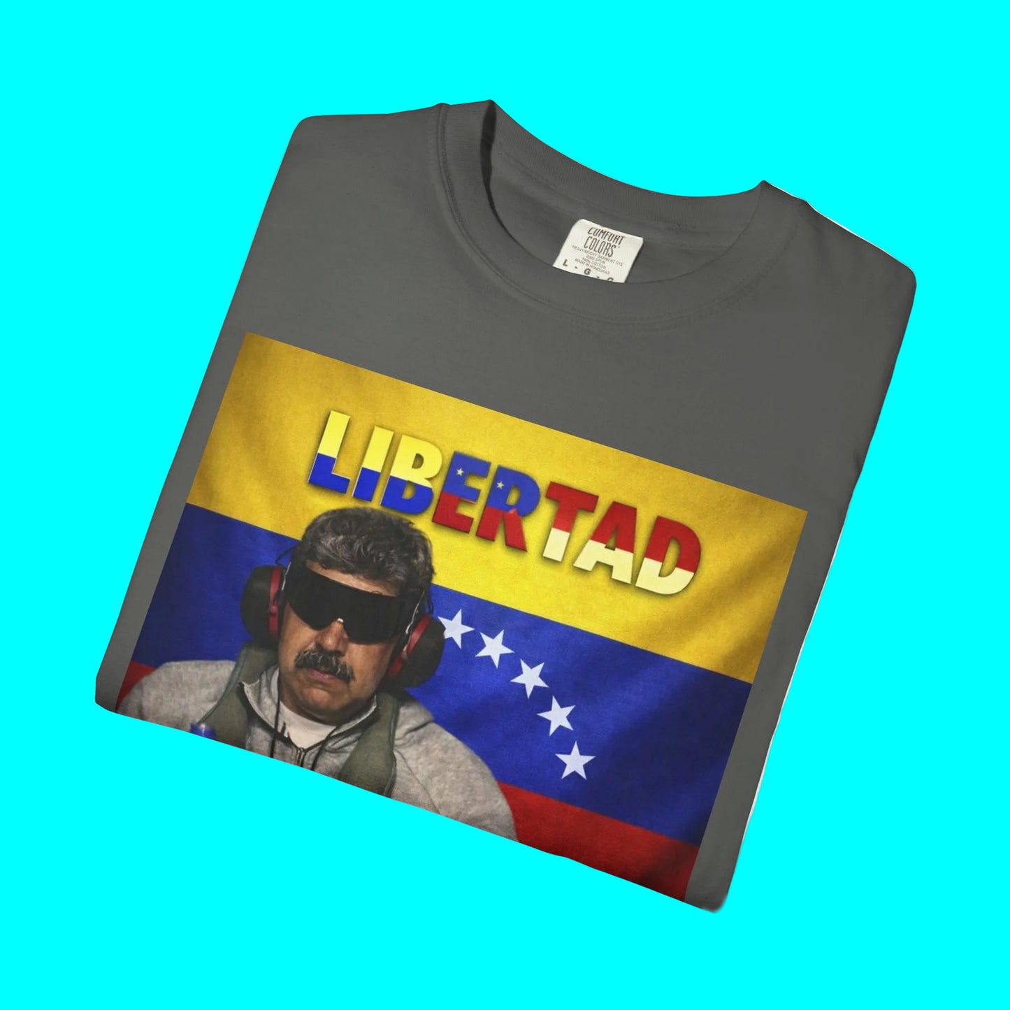 LIBERTAD PARA VENEZUELA T-Shirt | Maduro Captured Venezuelan Pride | Viral Latino Tees | Unisex - 3 Colors