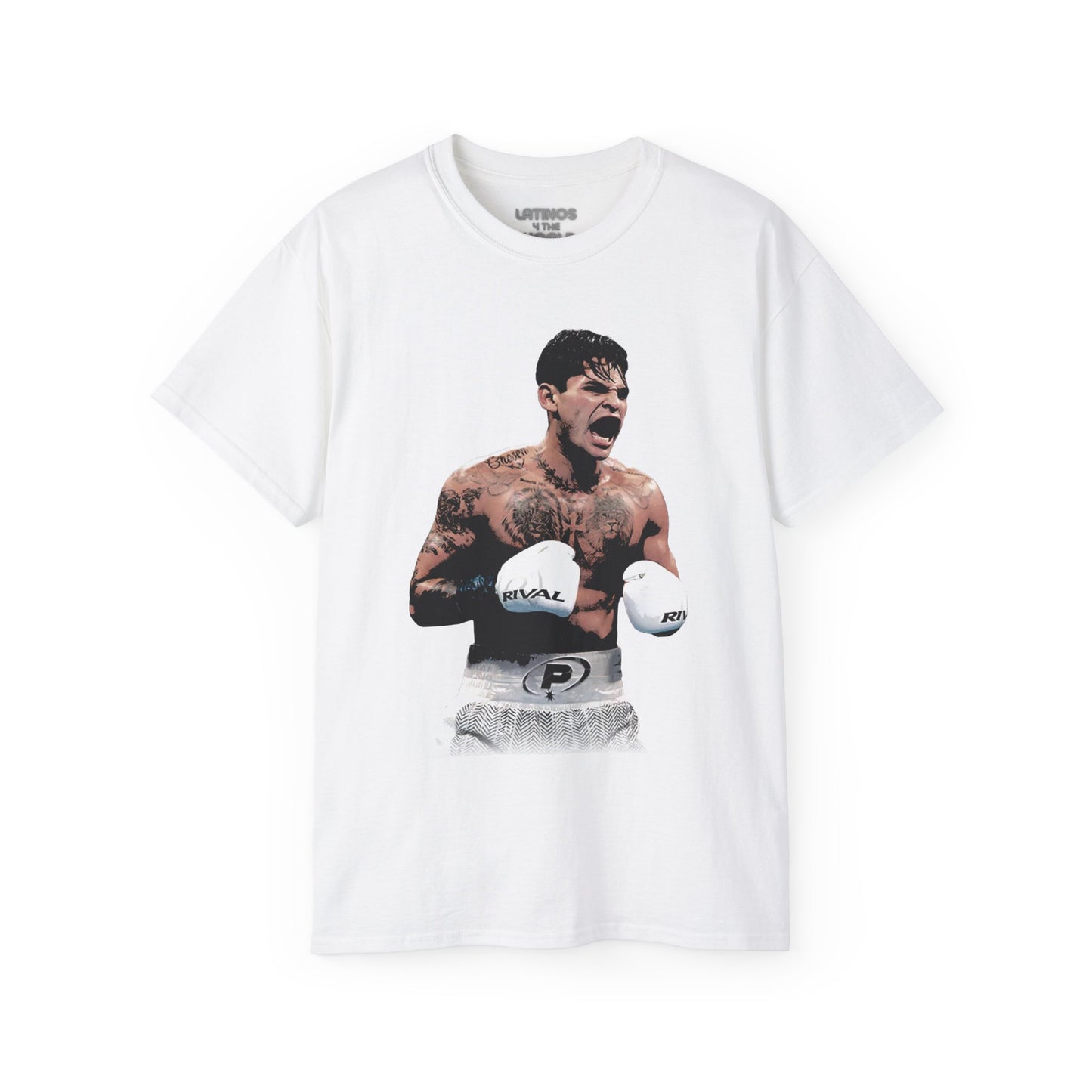 RYAN GARCIA BOXING T-SHIRT | READY FOR WAR GRAPHIC | 4 COLORS - Latinos 4 The World