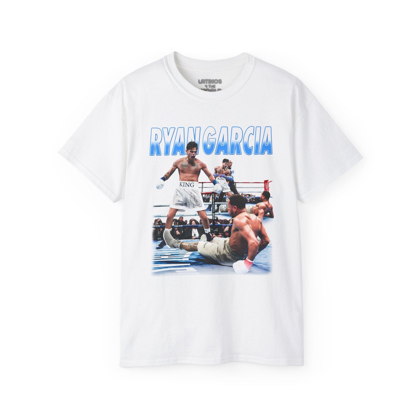 RYAN GARCIA v. DEVIN HANEY T-SHIRT | KNOCKDOWN OF THE YEAR GRAPHIC | 4 COLORS - Latinos 4 The World