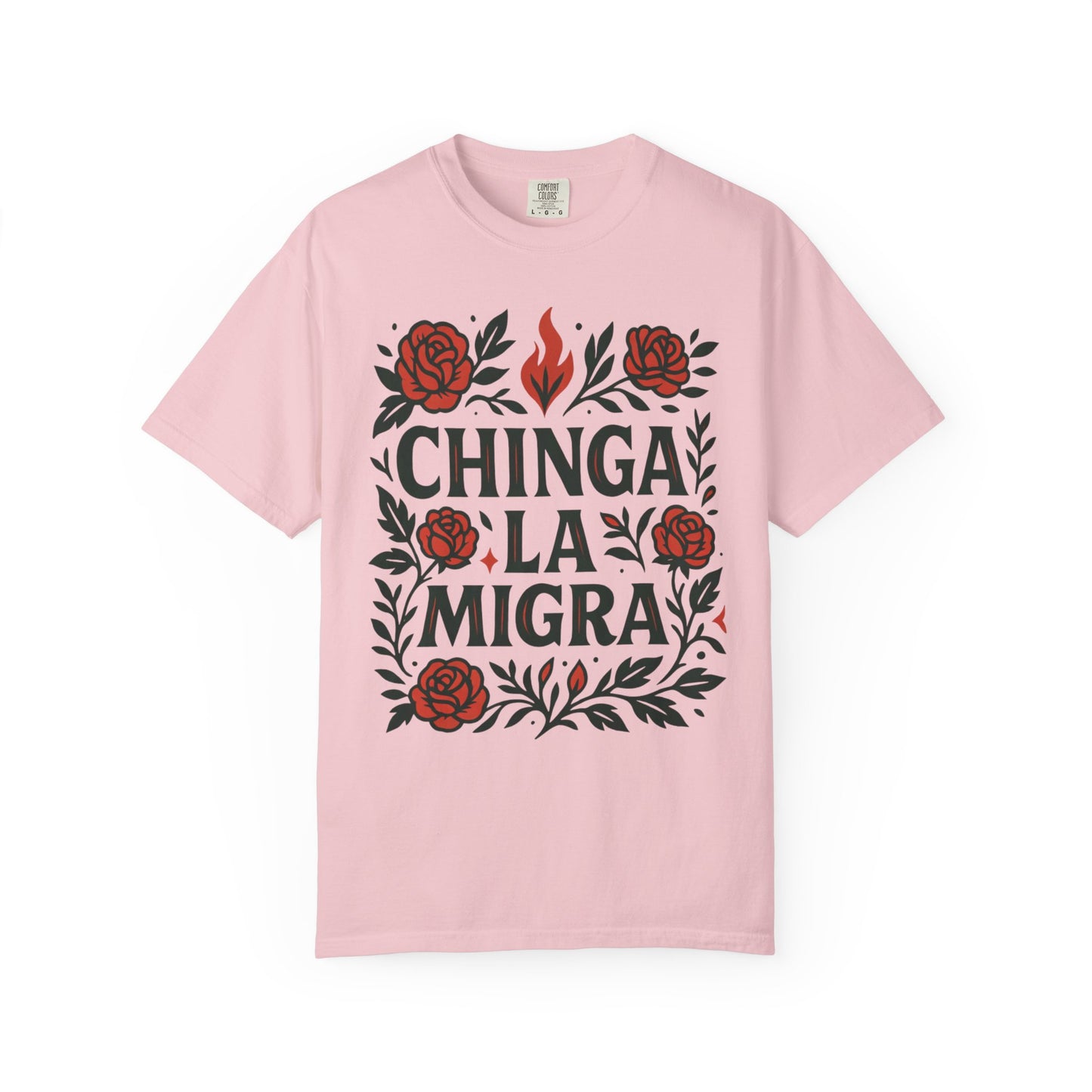 La Resistencia Double Sided T-shirt | Chinga La Migra Protest Edition Immigration Ice Justice| Latino Pride Viral Tees