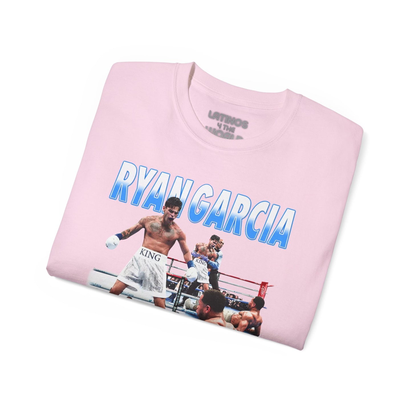 RYAN GARCIA v. DEVIN HANEY T-SHIRT | KNOCKDOWN OF THE YEAR GRAPHIC | 4 COLORS - Latinos 4 The World