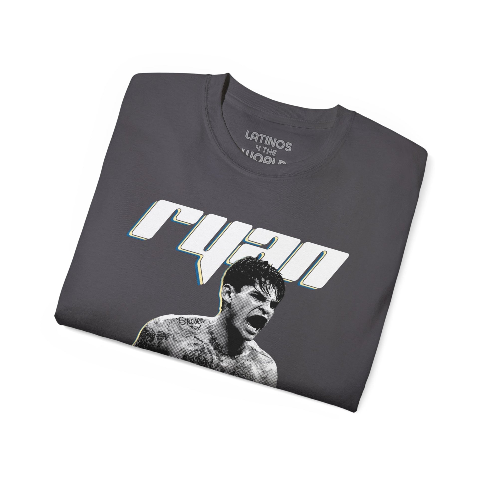 RYAN GARCIA BOXING T-SHIRT | READY FOR ANYTHING GRAPHIC | 4 COLORS - Latinos 4 The World