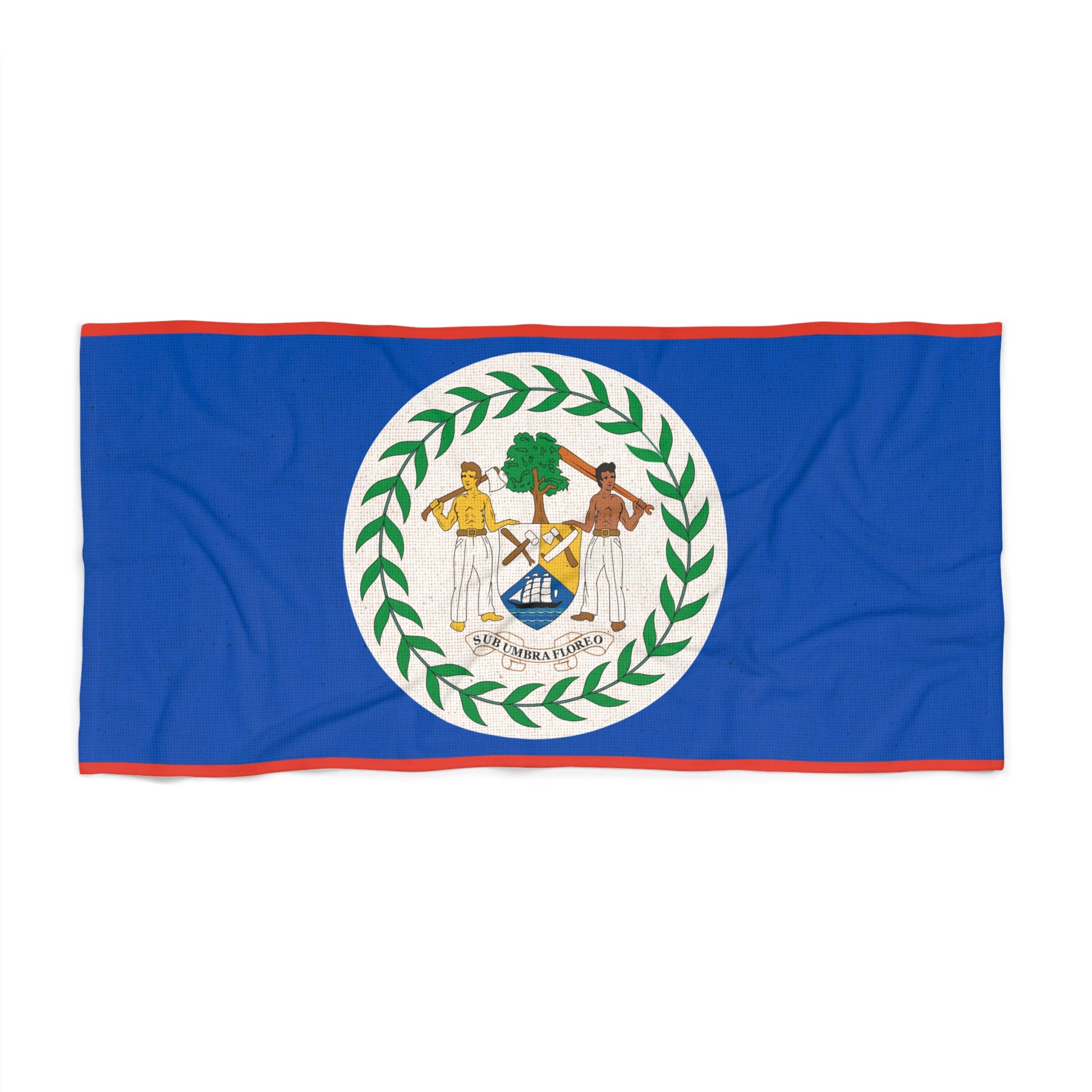 Belize Beach Towel | Quality & Long Lasting - 2 Sizes | Belizean Pride | Gift for Belizeans - Latinos 4 The World