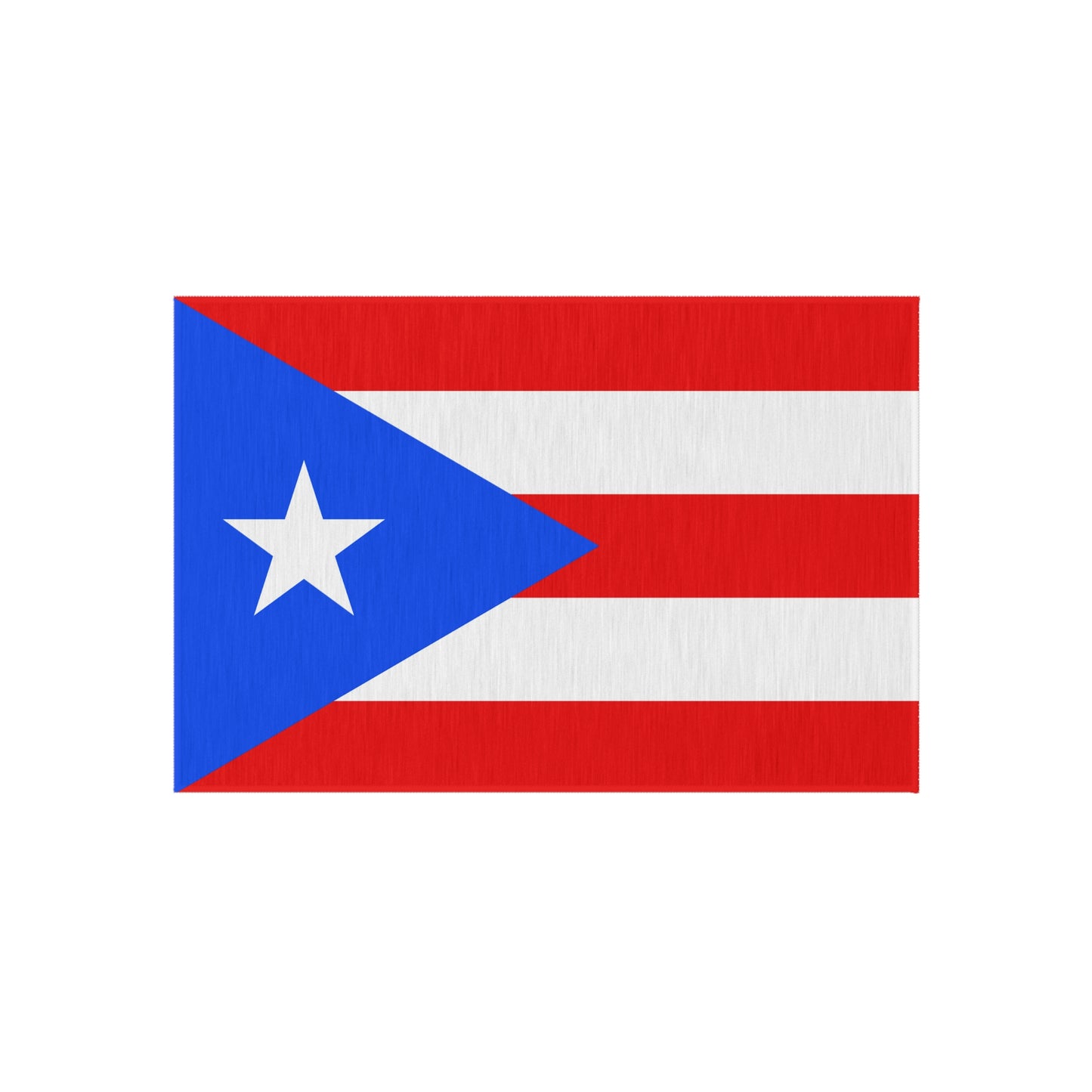 Flag Of Puerto Rico Outdoor Non-Slip Door Mat | Copa America | 24"x36"